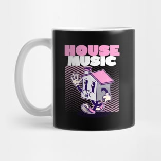 HOUSE MUSIC  - character (pink) Mug